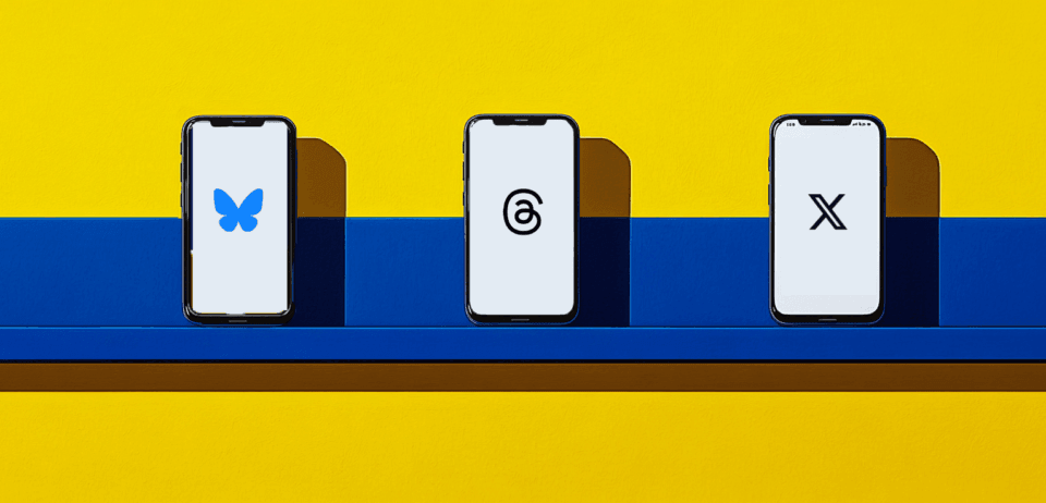 Social Media Platform Wars: X, Bluesky, or Threads for Marketers? cover